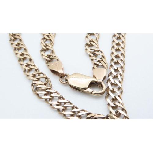 1586 - 9 Carat Yellow Gold Necklace 60cm Long