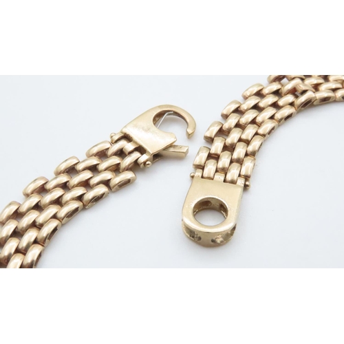 1587 - 9 Carat Yellow Gold Necklace 40cm Long