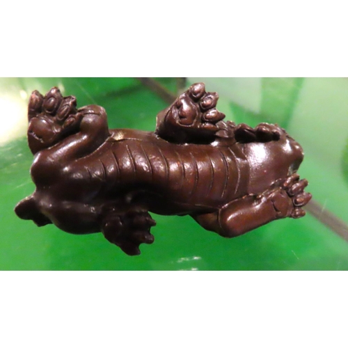 271 - Bronze Figure of Beast Approximately 5cm Wide