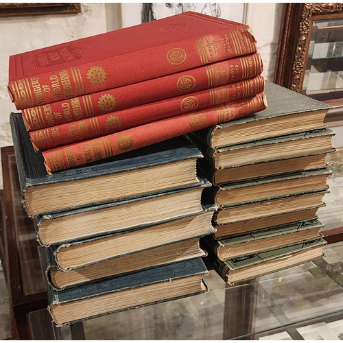 Various Antiquarian Volumes Including Cassells Encyclopaedia Storehouse of General Information Quantity as Photographed