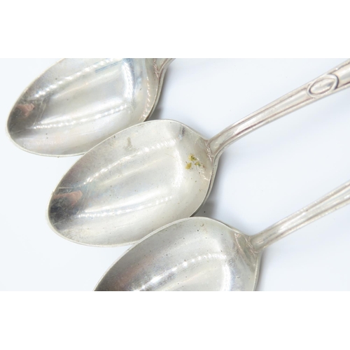 330 - Set of Four Silver Teaspoons