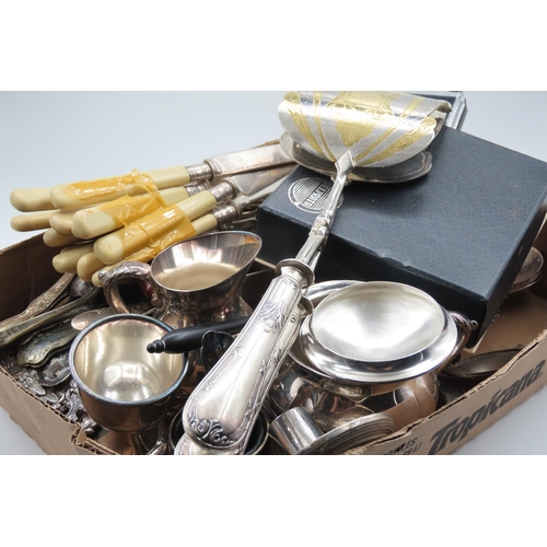 332 - Various Silver Plate and Other Items Quantity as Photographed