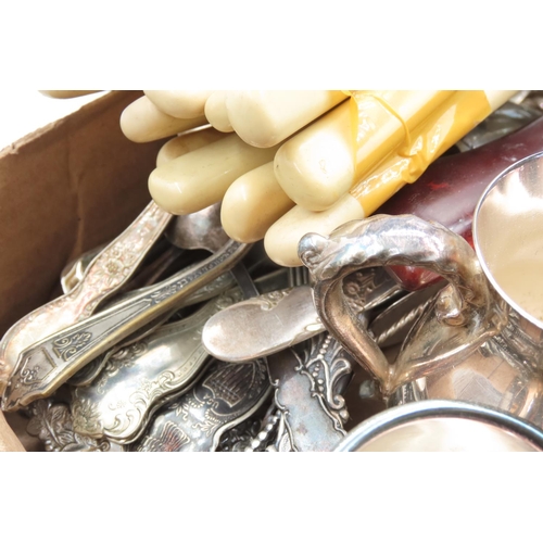 332 - Various Silver Plate and Other Items Quantity as Photographed