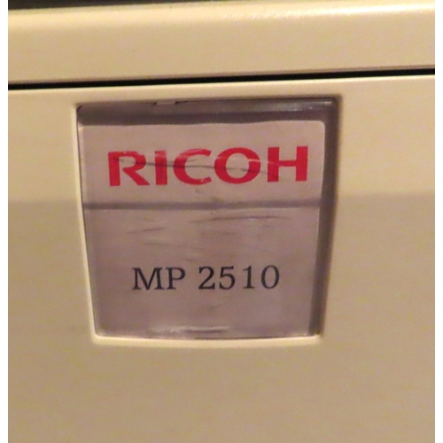 417 - Modern Ricoh Printer Model Number MP 2510 with Various Inks etc