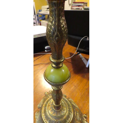 442 - Vintage Cast Brass Smokers Companion Approximately 28 Inches High