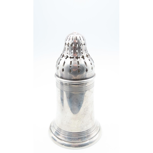 512 - Silver Canaster Form Sugar Shaker Approximately 5 Inches High