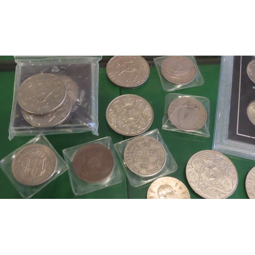 55 - Collection of Various Coinage Irish and Others Quantity as Photographed