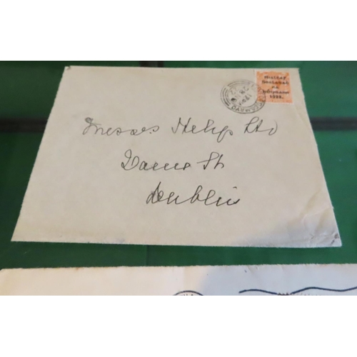 56 - Two 1922 Irish Stamped Envelopes