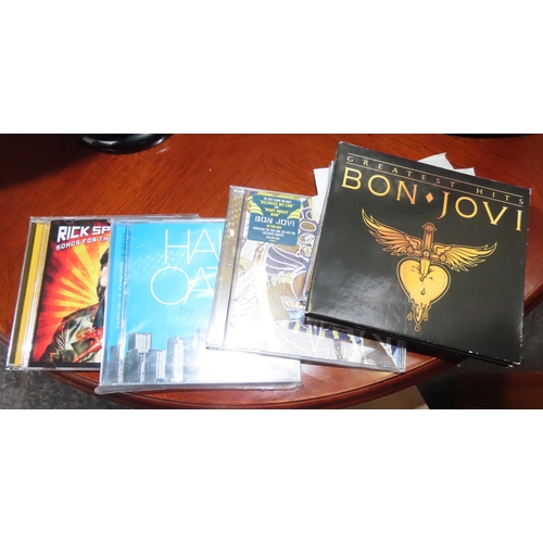 60 - Large Collection of Various Music DVDs Including Bon Jovi, etc. Quantity as Photographed Contained w... 