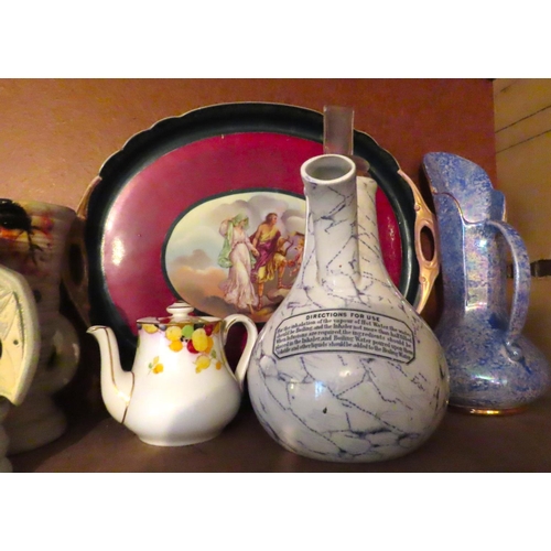 617 - Shelf of Various Porcelain etc Quantity as Photographed