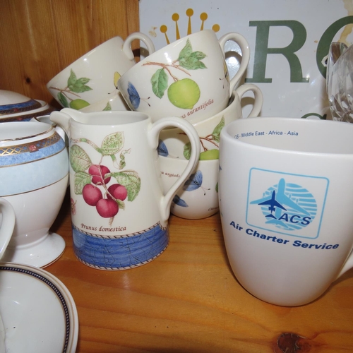 66 - Collection of Various Porcelain Tableware Quantity as Photographed