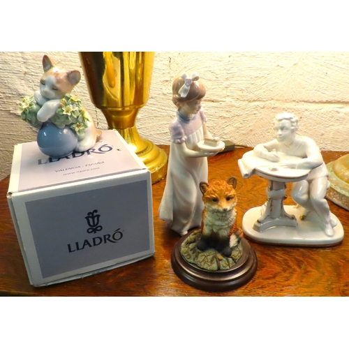 79 - Lladro Porcelain Figures and Two Others Four in Lot