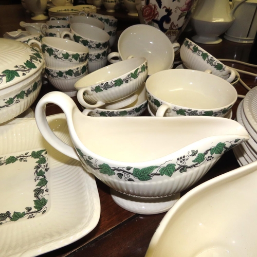 81 - Wedgewood Stratford Pattern Table Porcelain Part Dinner Service Including Saucepans etc Quantity as ... 