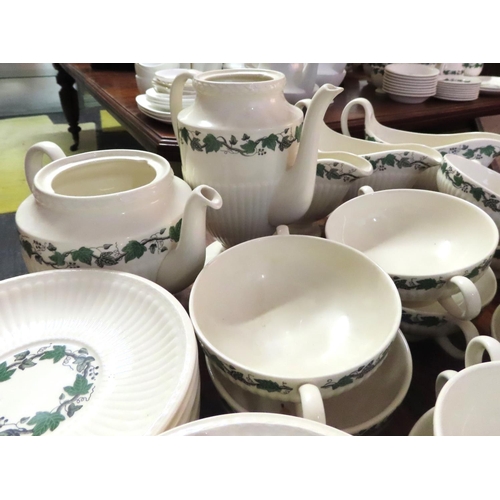 84 - Collection Wedgwood Stratford Pattern Tableware Items Part Dinner Service Including Soup Bowls, etc.... 