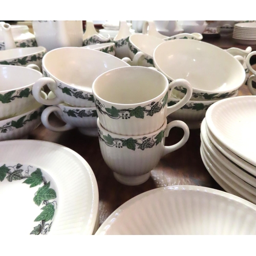 84 - Collection Wedgwood Stratford Pattern Tableware Items Part Dinner Service Including Soup Bowls, etc.... 