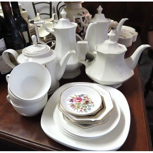 85 - Collection of Various Porcelain Include Royal Worcester Fine China Teapots Quantity as Photographed