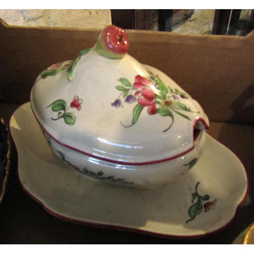 888 - Various Porcelain Including Serving Tureens Sandwich Platter etc Quantity as Photographed