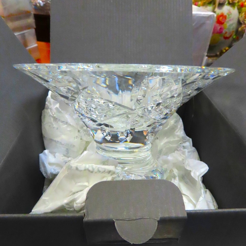 95 - Waterford Crystal Three Pieces Including Original Presentation Boxes and Wrapping as New