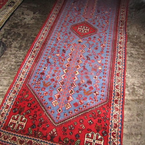 959 - Persian Abadeh Rug Pure Wool 6ft 8 Inches Long x 2ft 5 Inches Wide