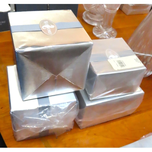 99 - Waterford Crystal Four Pieces Original Presentation Boxes and Papers as New