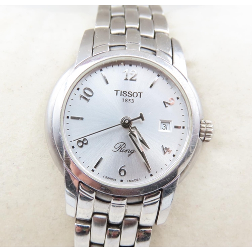 110 - Tissot Ladies Mid-Size Watch Original Box Present