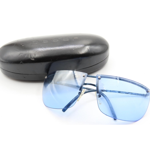 114 - Original Designer Gucci Sunglasses with Original Case