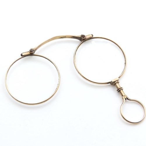 167 - Pair of 9 Carat Yellow Gold Folding Eyeglasses