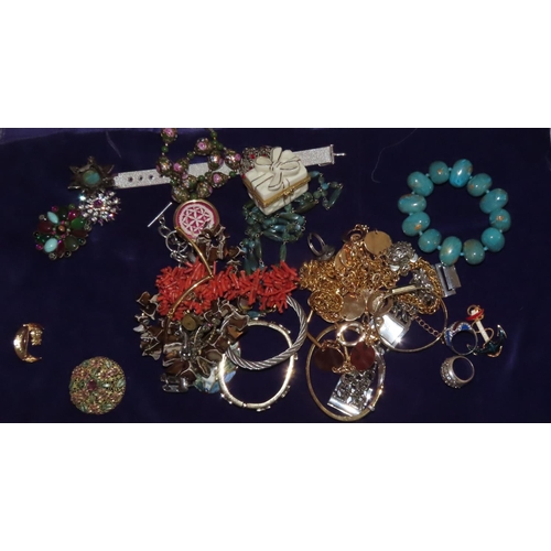 246 - Various Costume Jewellery Vintage and Others Quantity as Photographed