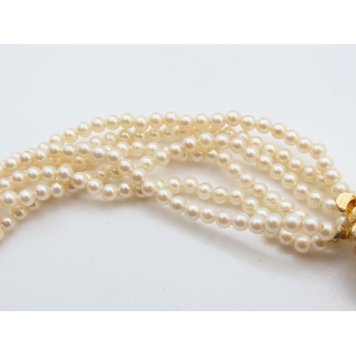 328 - Ladies Pearl Necklace 40cm Long As New Unworn