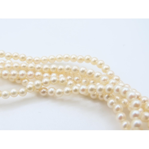 328 - Ladies Pearl Necklace 40cm Long As New Unworn