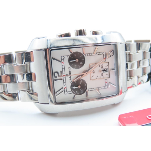 353 - Candino Swiss Gentleman's Wrist Watch As New Unworn with Shop Tag