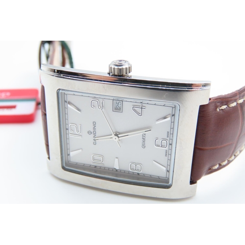 354 - Candino Swiss Gentleman's Wrist Watch As New Unworn with Shop Tag Present