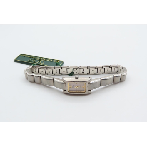 356 - Glycine of Switzerland Ladies Wristwatch As New Unworn Shop Tag Present