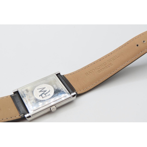 358 - Raymond Weil Gentleman's Wrist Watch Original Leather Strap As New As New Unworn Shop Tag Present