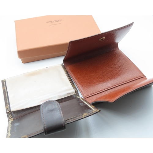 485 - Louis Vuitton Purse and Card Holder Original Presentation Box Present
