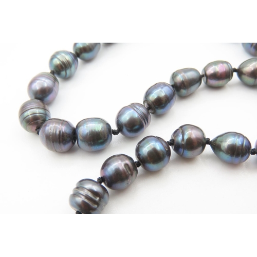 487 - Ladies Tahitian Pearl Necklace 45cm Long