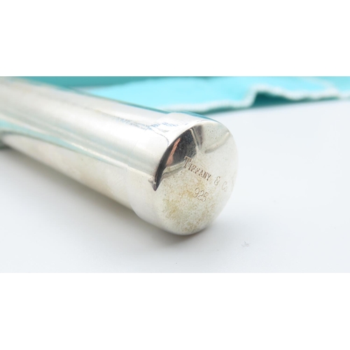 492 - Tiffany & Co. Silver Cigar Holder Contained Within Original Presentation Box Dominican Cigar Contain... 