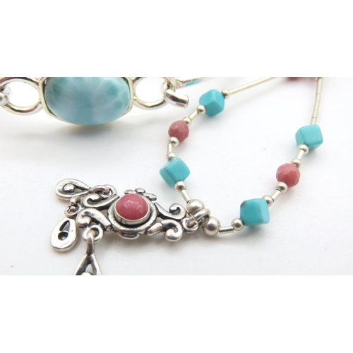 493 - Various Silver Jewellery Items as Photographed Vintage and Others