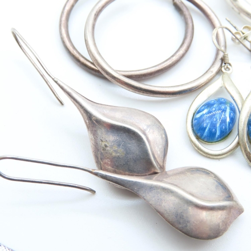 495 - Various Silver Jewellery Items as Photographed Vintage and Others