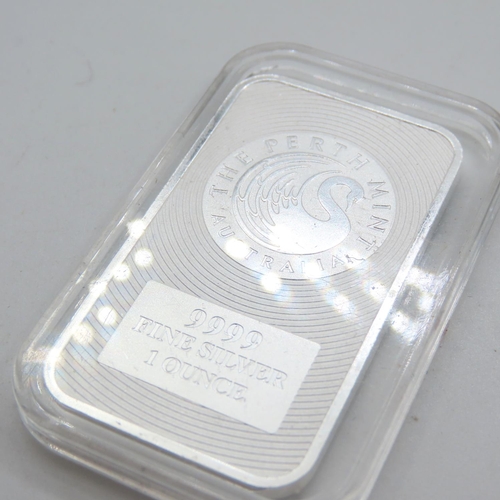 530 - 1 OZ .999 Fine Silver Ingot