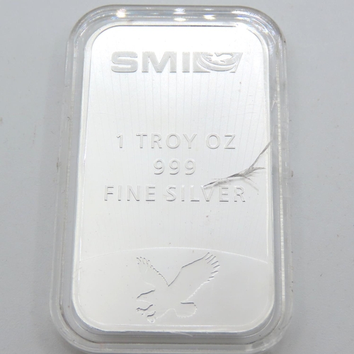 531 - 1 OZ .999 Fine Silver Ingot