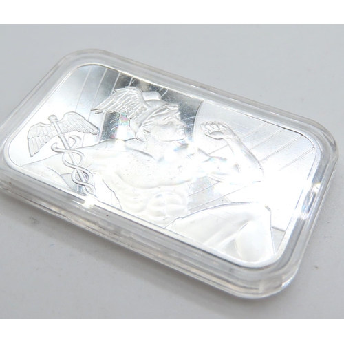 535 - 1 OZ .999 Fine Silver Ingot