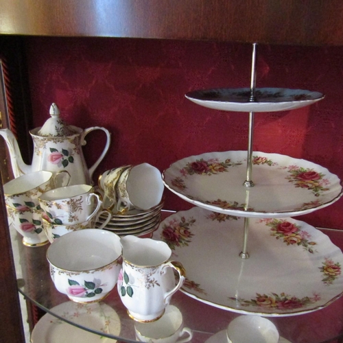 2 - Collection Various Porcelain Including Three Tier Sandwich Plate Various Settings Quantity as Photog... 