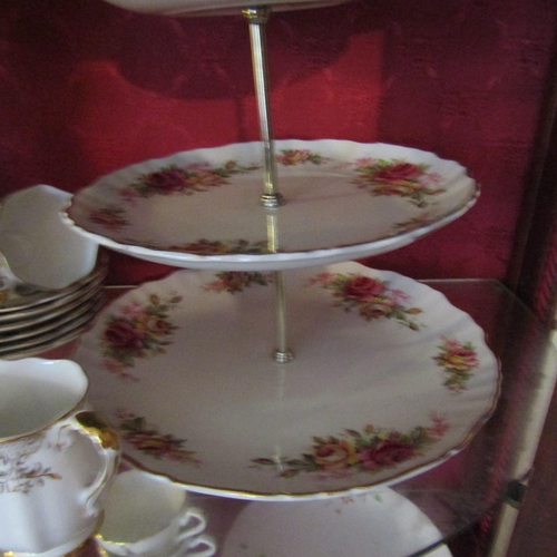 2 - Collection Various Porcelain Including Three Tier Sandwich Plate Various Settings Quantity as Photog... 