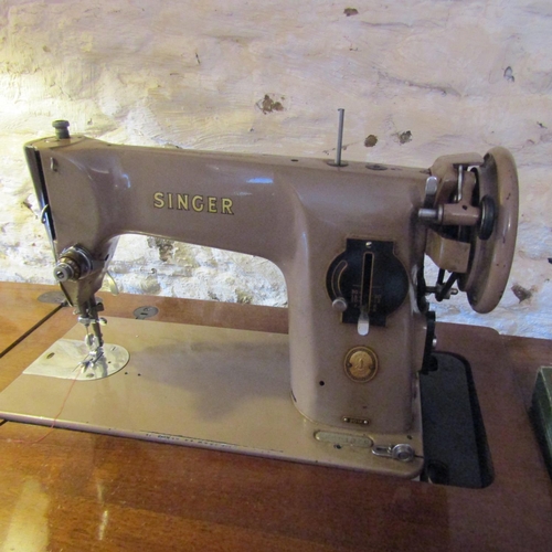 27 - Singer Sewing Machine Electrified Working Order Good Original Condition