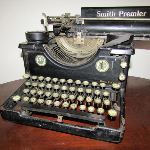 71 - Antique Smith Premier Typewriter