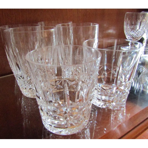 88 - Six Waterford Crystal Whiskey Tumblers