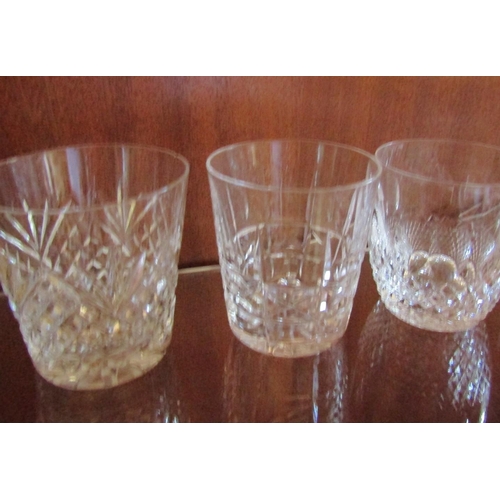 89 - Waterford Crystal Whiskey Jug and Five Other Glasses Including Brandy Balloon Glass