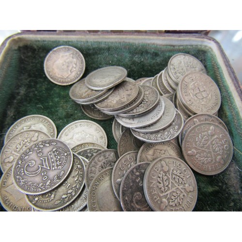 1463 - Various Antique Silver Coins Dated Mostly 1920s and 1930s Quantity as Photographed