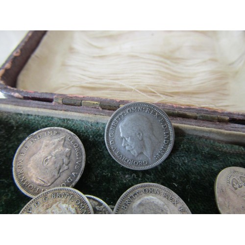 1463 - Various Antique Silver Coins Dated Mostly 1920s and 1930s Quantity as Photographed